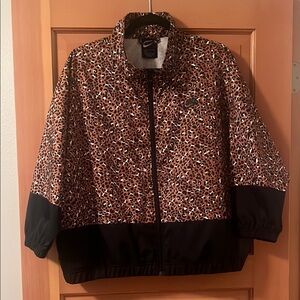 Nike Women’s Leopard Print Jacket with Black Accents